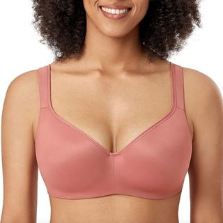 Delimira Padded T-shirt Bra at Amazon review 