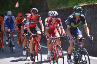 Tejay van Garderen was one of many riders to join a big breakaway on stage 17 of the Giro d'Italia.