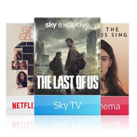 Sky Stream, Sky Cinema, Sky TV + Netflix: was £37