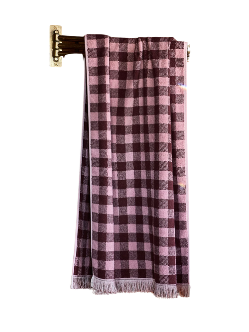 Maida Gingham Bath Towel