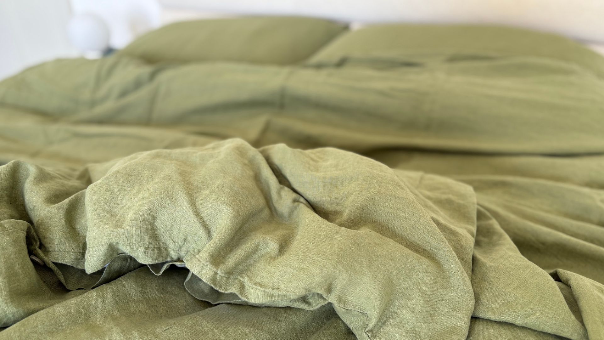 Hero shot of the Dunelm Linen Bedding