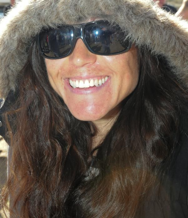 Pua Sawicki (Quadra) waiting for the podium ceremony