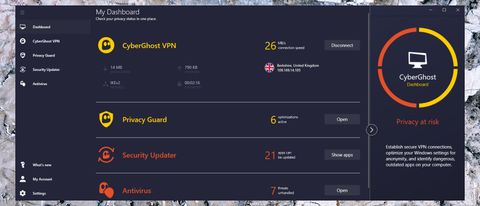 CyberGhost Security Suite for Windows review