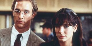 Matthew McConaughey and Sandra Bullock in A Time To Kill