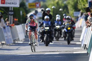 Alice Barnes (Canyon-SRAM) attacked on stage 3 of the Tour of Scandinavia