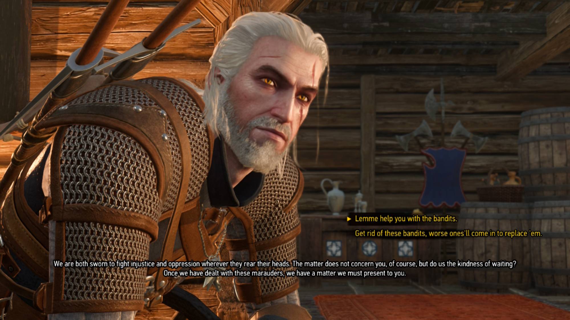 The Witcher 3: Wild Hunt &amp;ndash; Remastered screenshot taken on Nintendo Switch 2