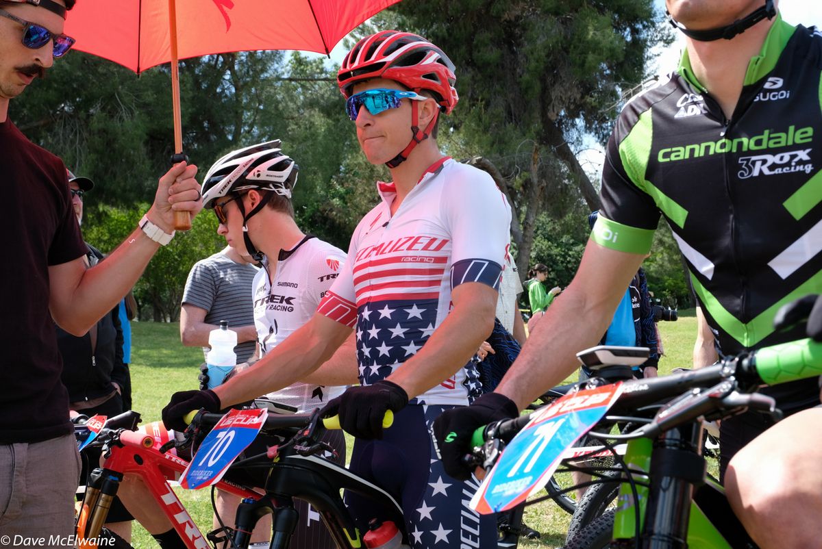 USA Champion Howard Grotts (Specialized) on the front row