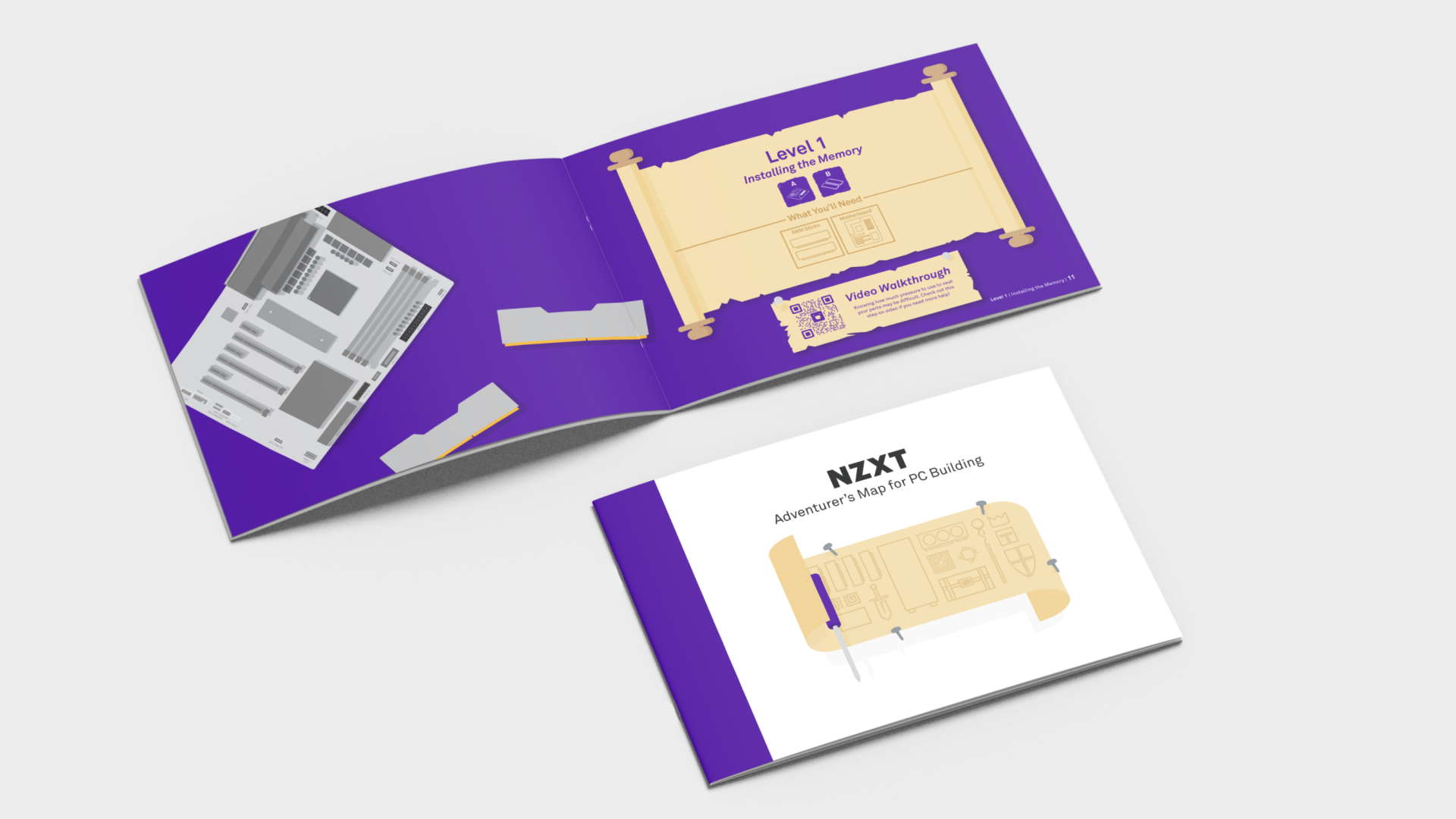 NZXT BLD Kit images of components and instructions