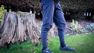 Specialized Trail Pants being worn outside