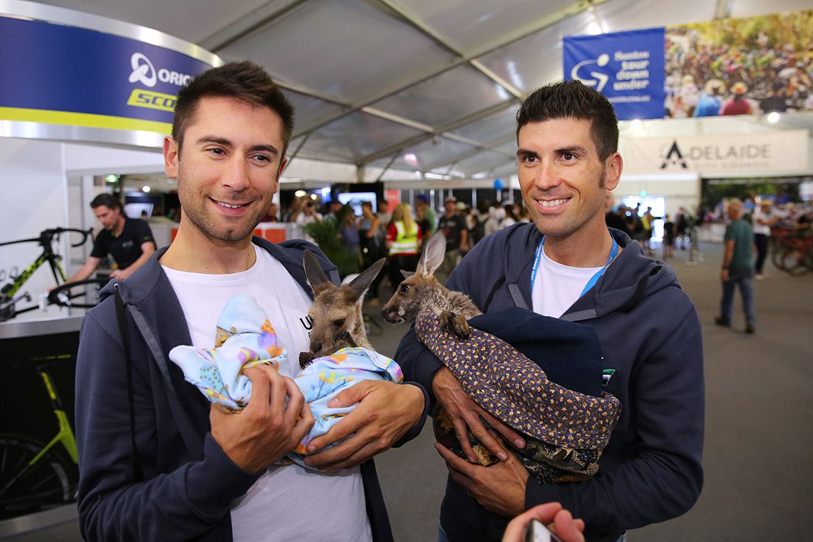 Diego Ulissi and Marco Marcato