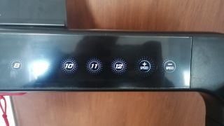 Mobvoi Home Treadmill control panel detail