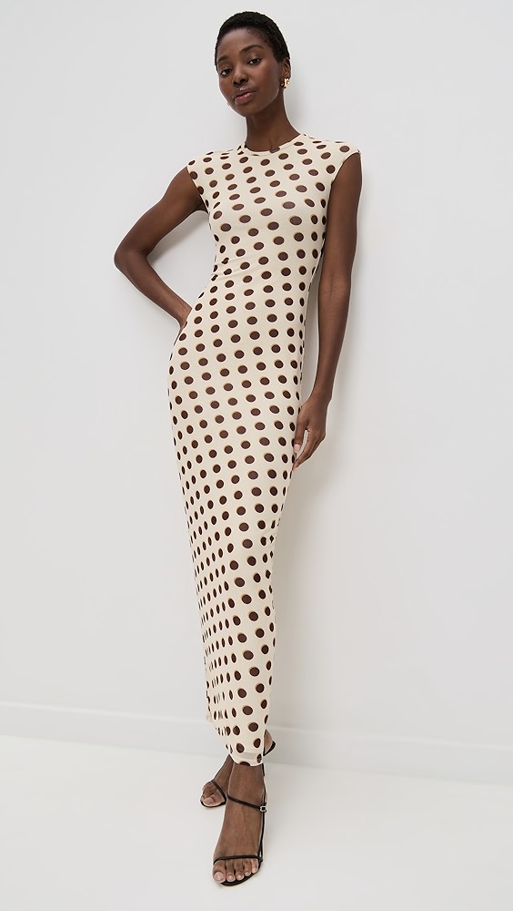 Afrm Cody Tee Shirt Maxi Dress