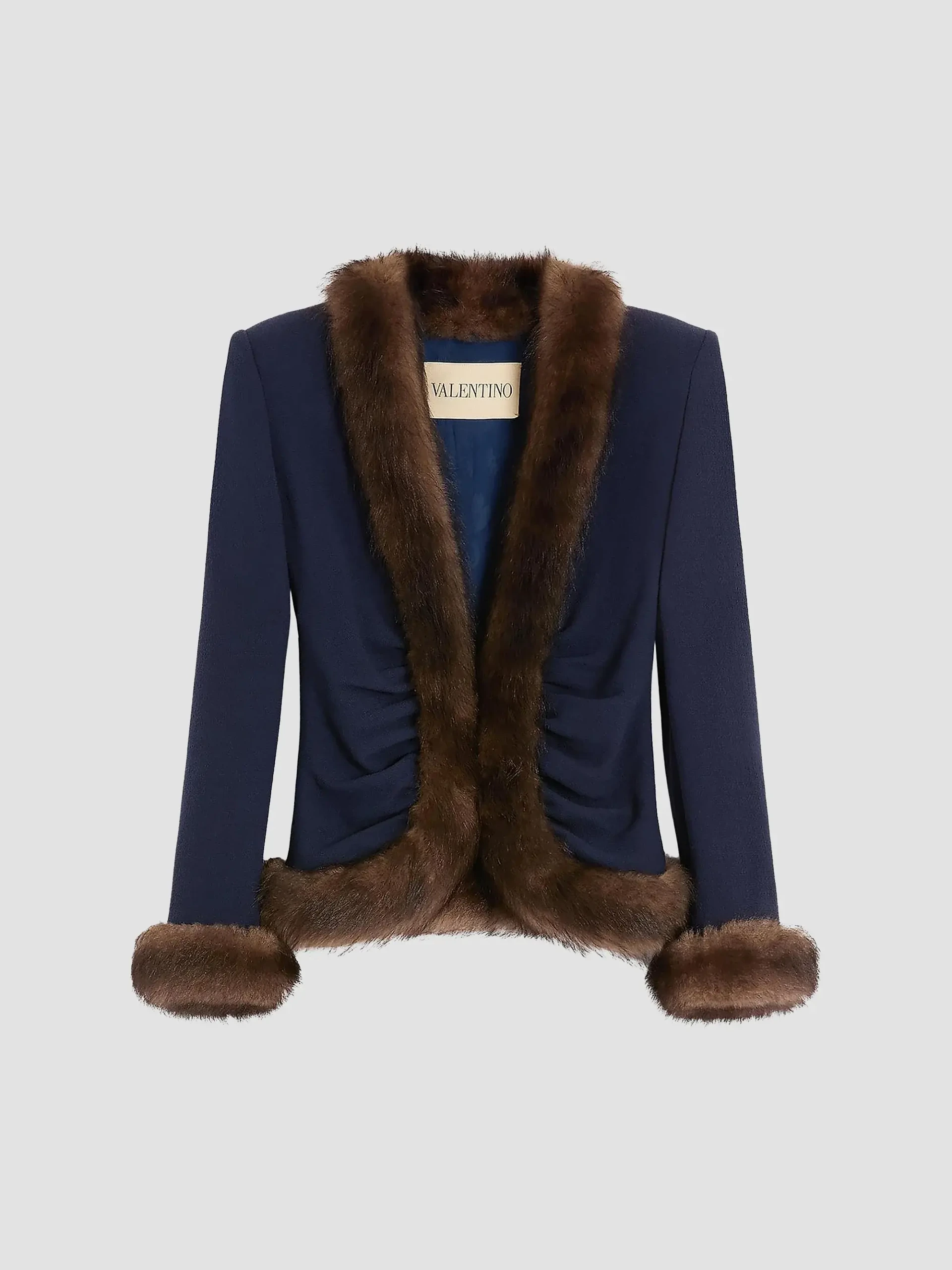 Wool Crepe Jacket