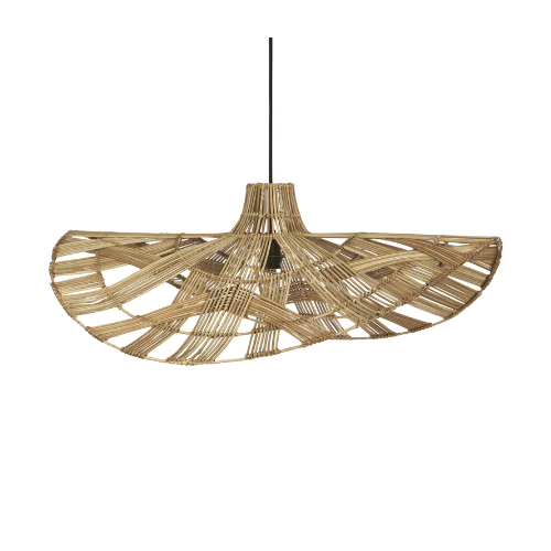 PR Home, Wella Ceiling Lamp Rattan 81 Cm, Nature