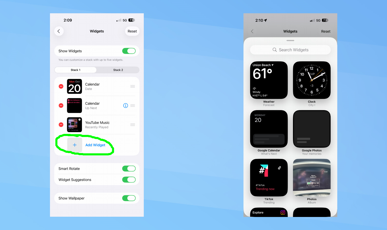 iOS 26 CarPlay Widgets screenshots.