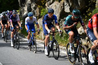 Tour de Suisse 2023 stage 5: Stefan Küng in the break of the day