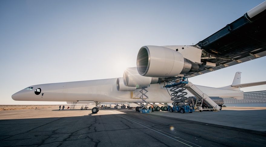 Stratolaunch engine test