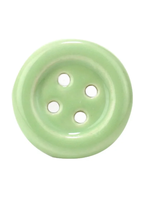 Multi-Colored Ceramic Button Knobs, Set of 10