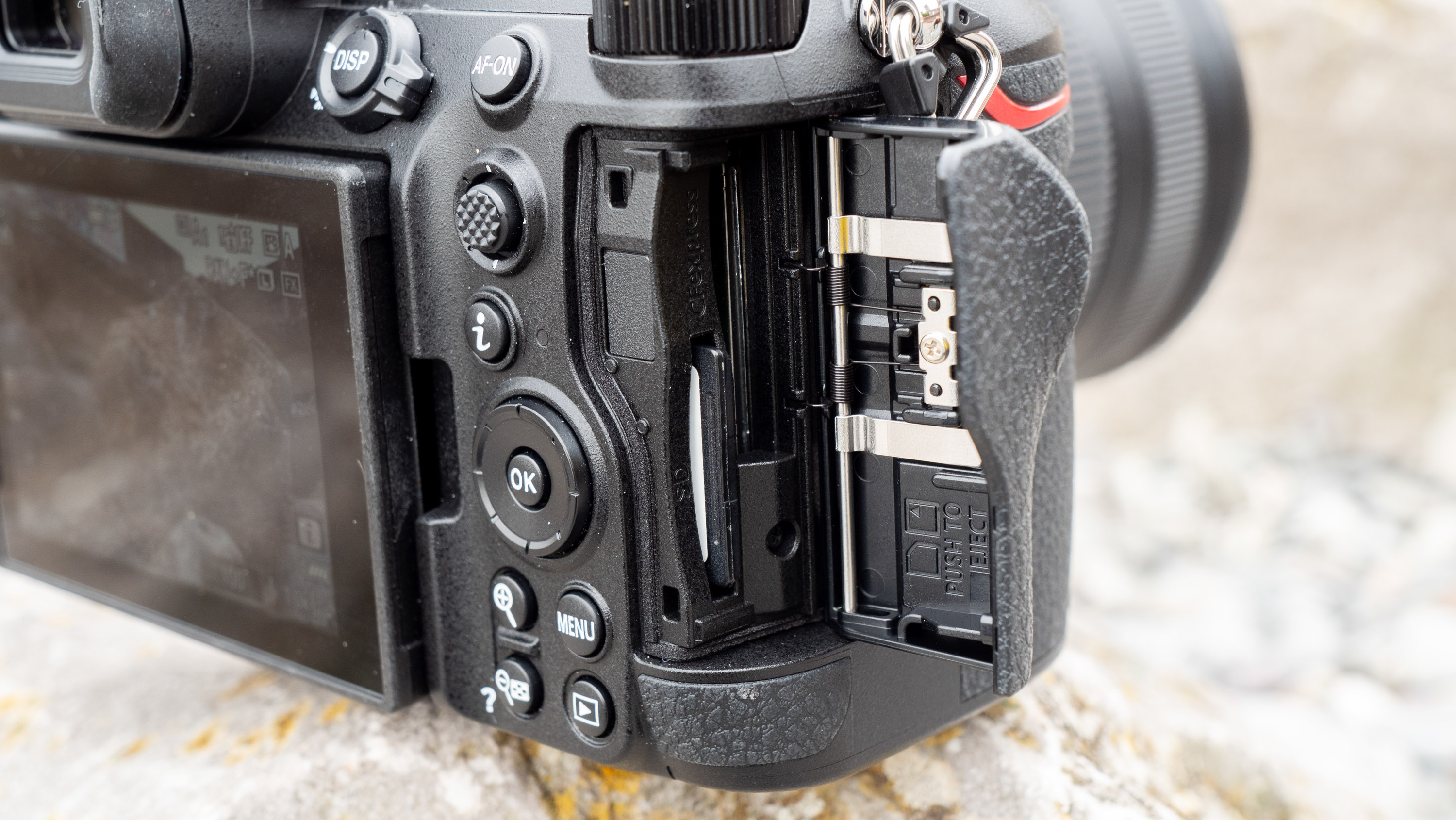 Nikon Z6 III memory card slots