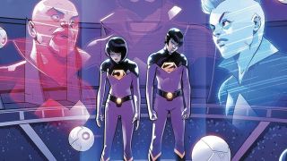 The Wonder Twins in space