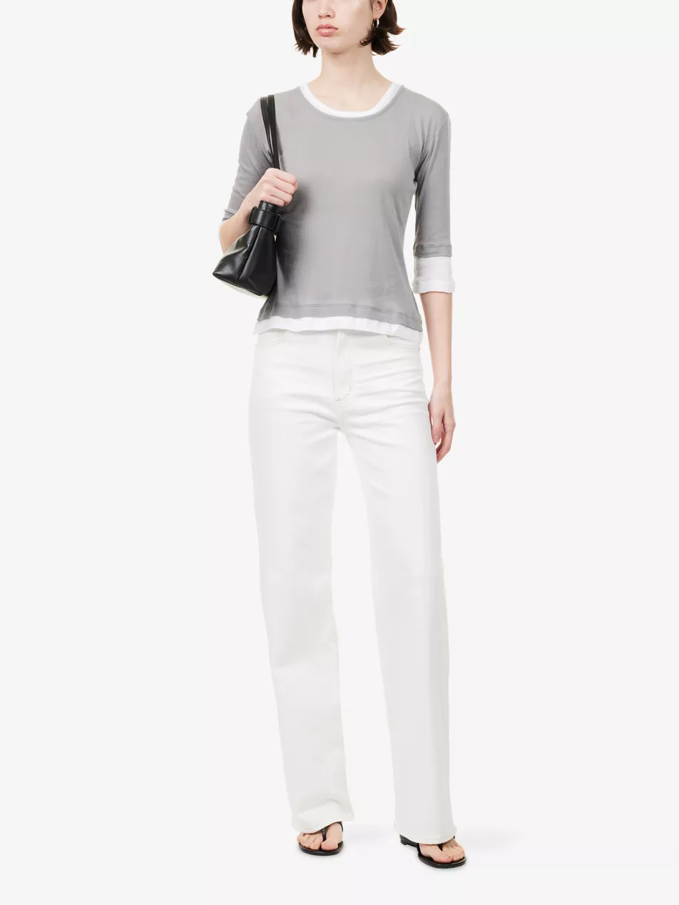 Harper Straight-Leg Denim Jeans - 23