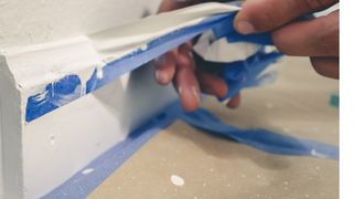 Removing painter's tape