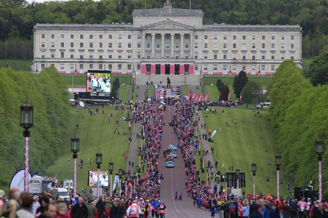 The Giro visits Belfast