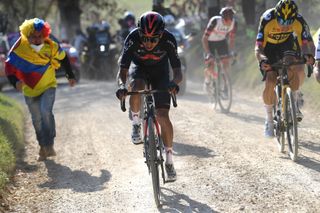 Egan Bernal fights for third in Strade Bianche as Tom Pidcock impresses with fifth