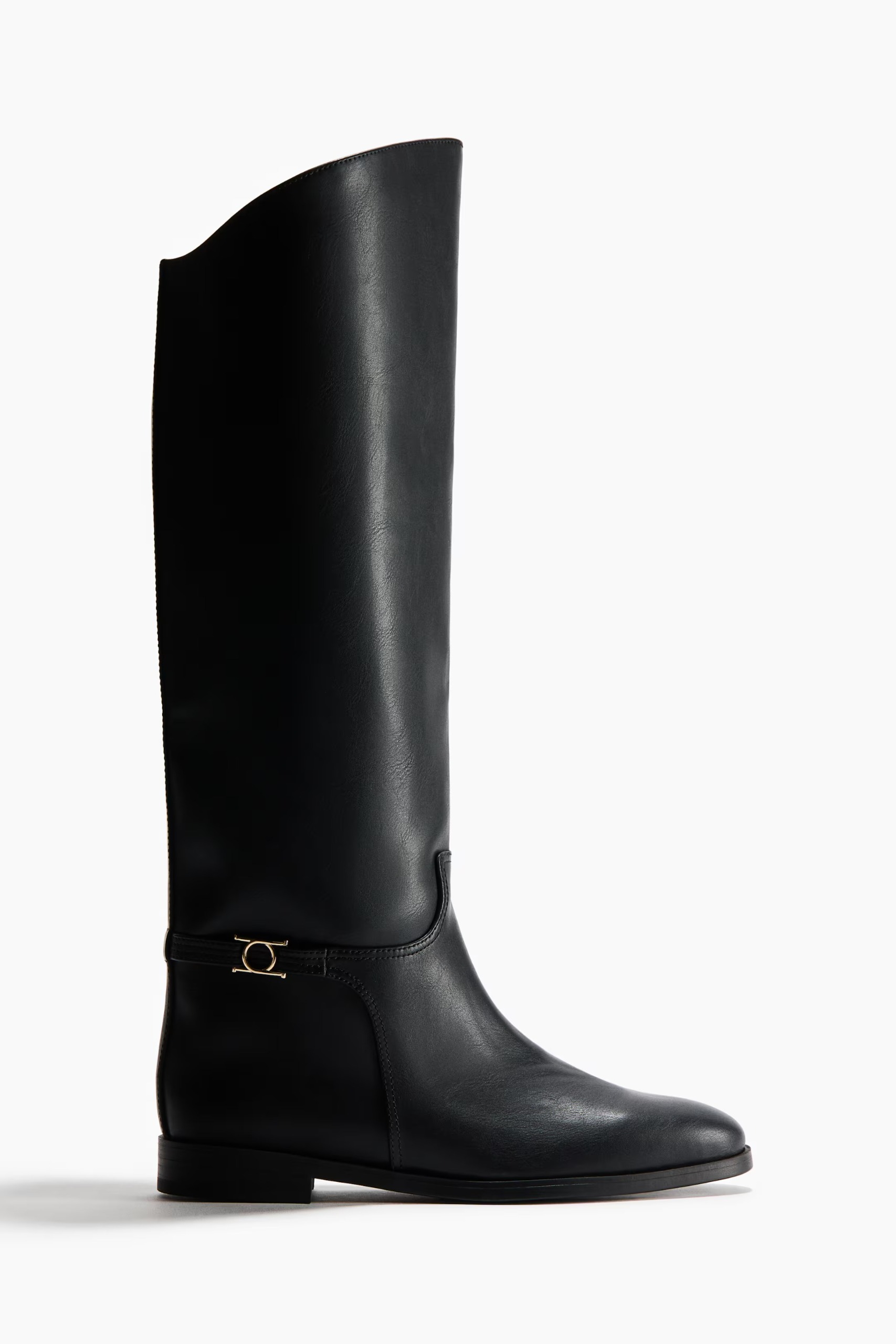 Strap-Detail Boots