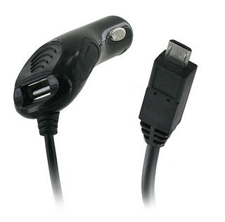 Car Charger w/USB port