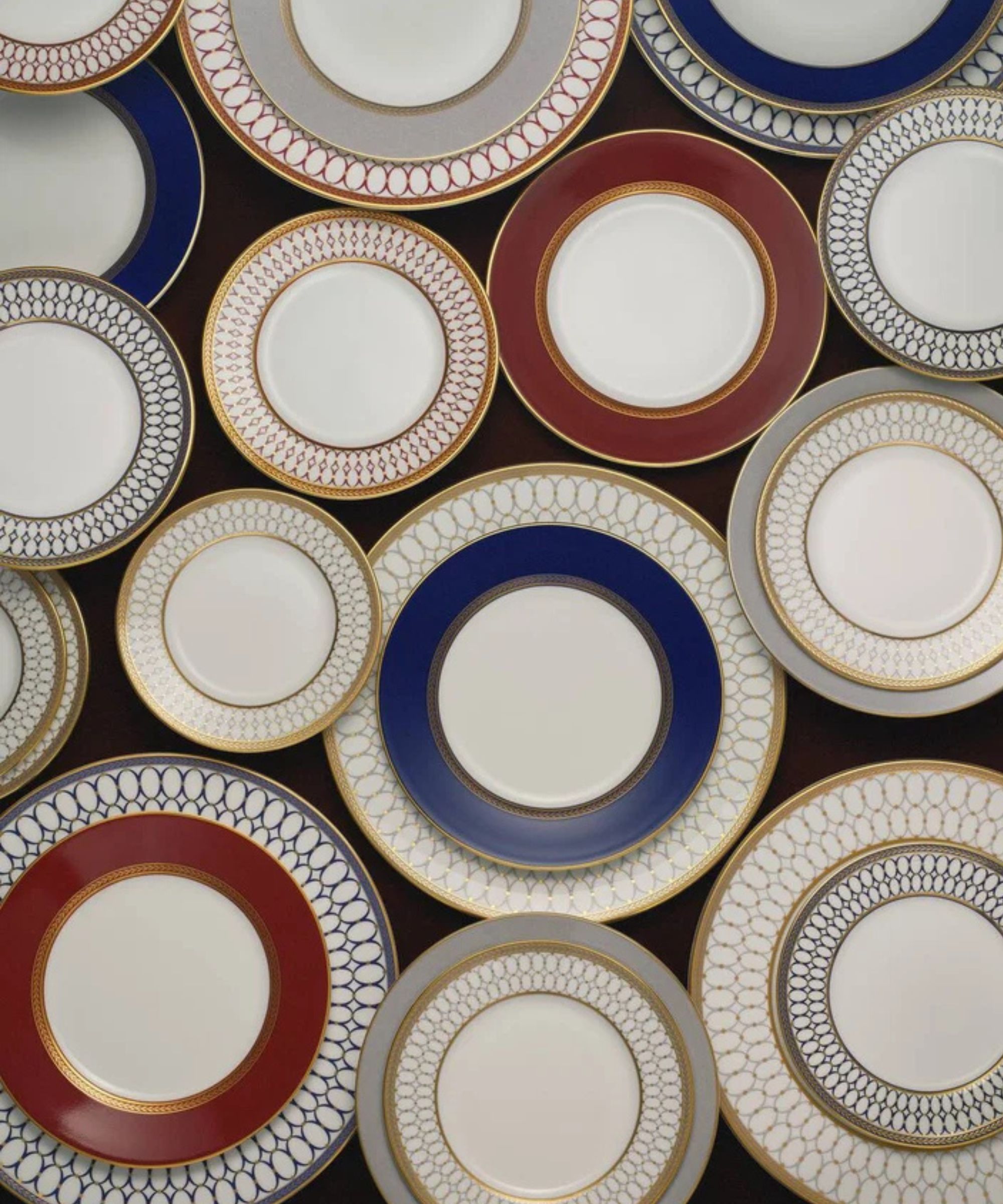Wedgwood dinnerware with pretty trim detailing