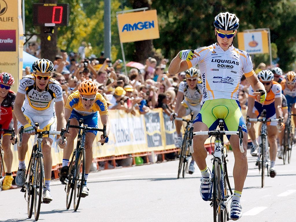 Sagan's first stage victory at the Tour of California