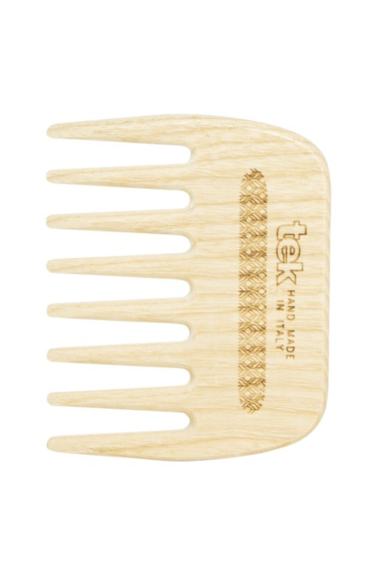 Tek, Small Wide-Tooth Comb in Natural Wood