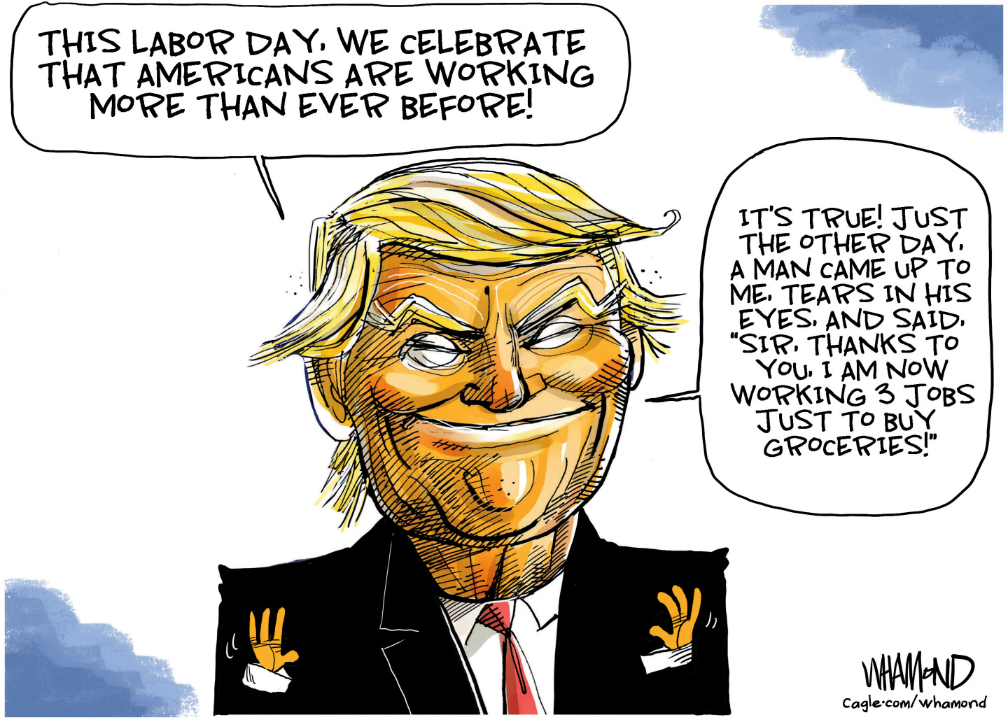 Political cartoon