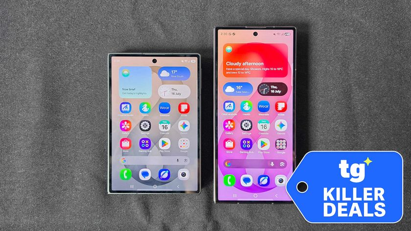 Samsung Galaxy Z Fold 8 and Z Fold 8 Ultra side by side on table with Killer Deals badge overlaid