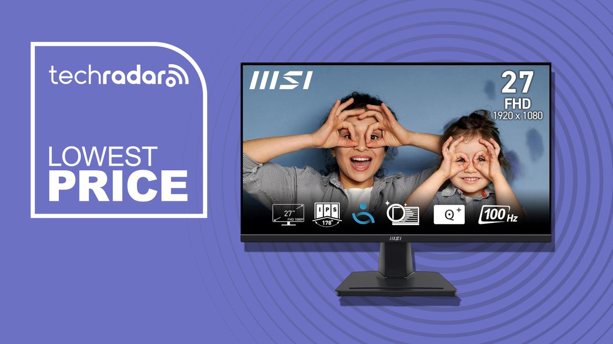 MSI 27-inch office monitor is £69 on Amazon with speakers and HDMI cable