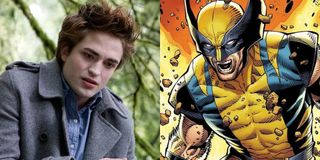 Robert Pattinson and Wolverine