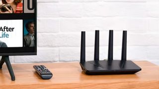 Photograph of ExpressVPN's Aircove Router