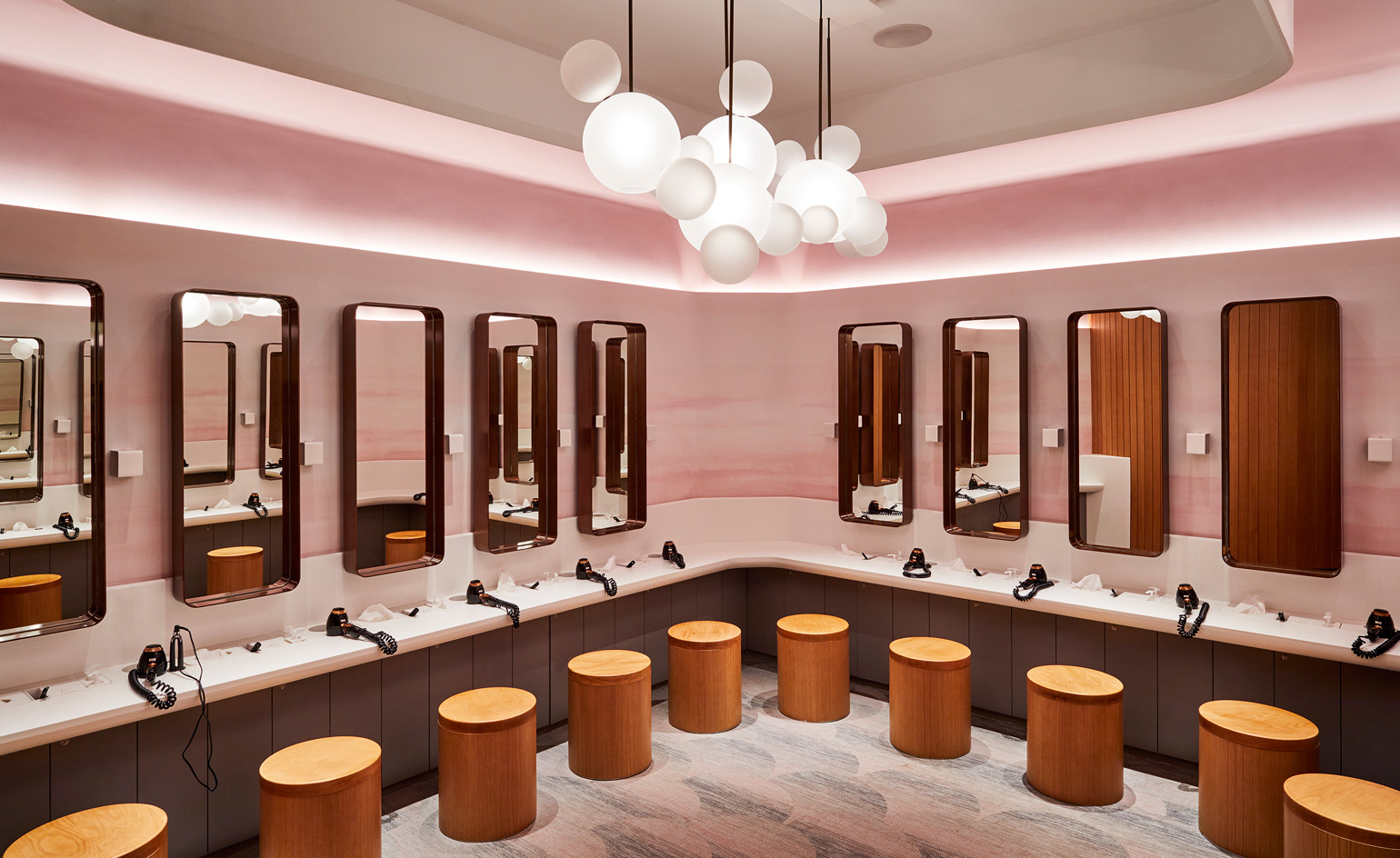 The vanity salon.