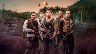 Noe Hernandez, Luis Curiel, Luis Alberti, Leonardo Alonso, and David Calderon in "Counterattack" on Netflix