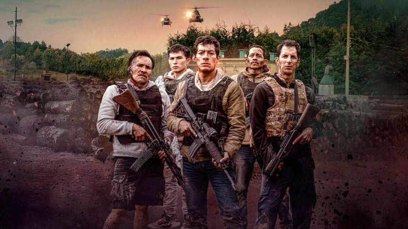 Noe Hernandez, Luis Curiel, Luis Alberti, Leonardo Alonso, and David Calderon in &quot;Counterattack&quot; on Netflix