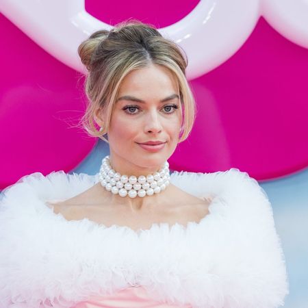 Margot Robbie at the Barbie premier