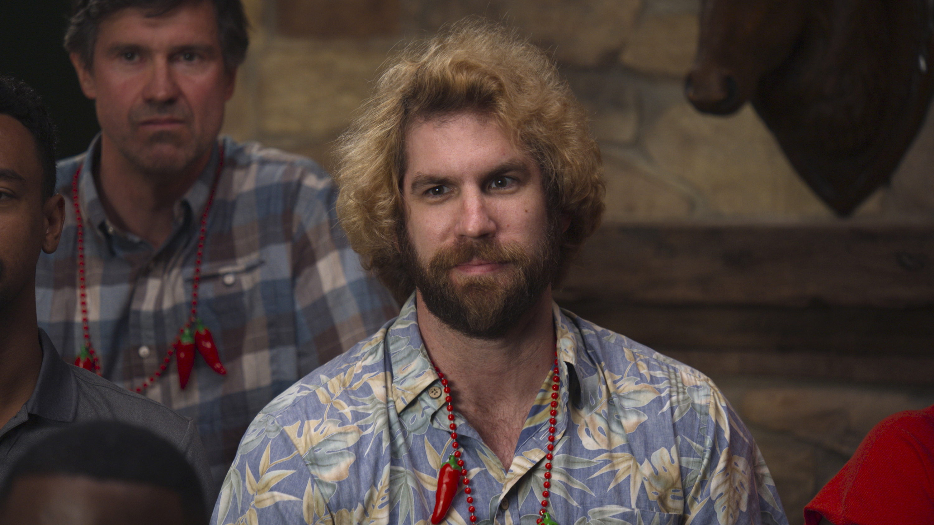 Alex Bonifer as Dougie Jr., in 'Jury Duty Presents: Company Retreat.'