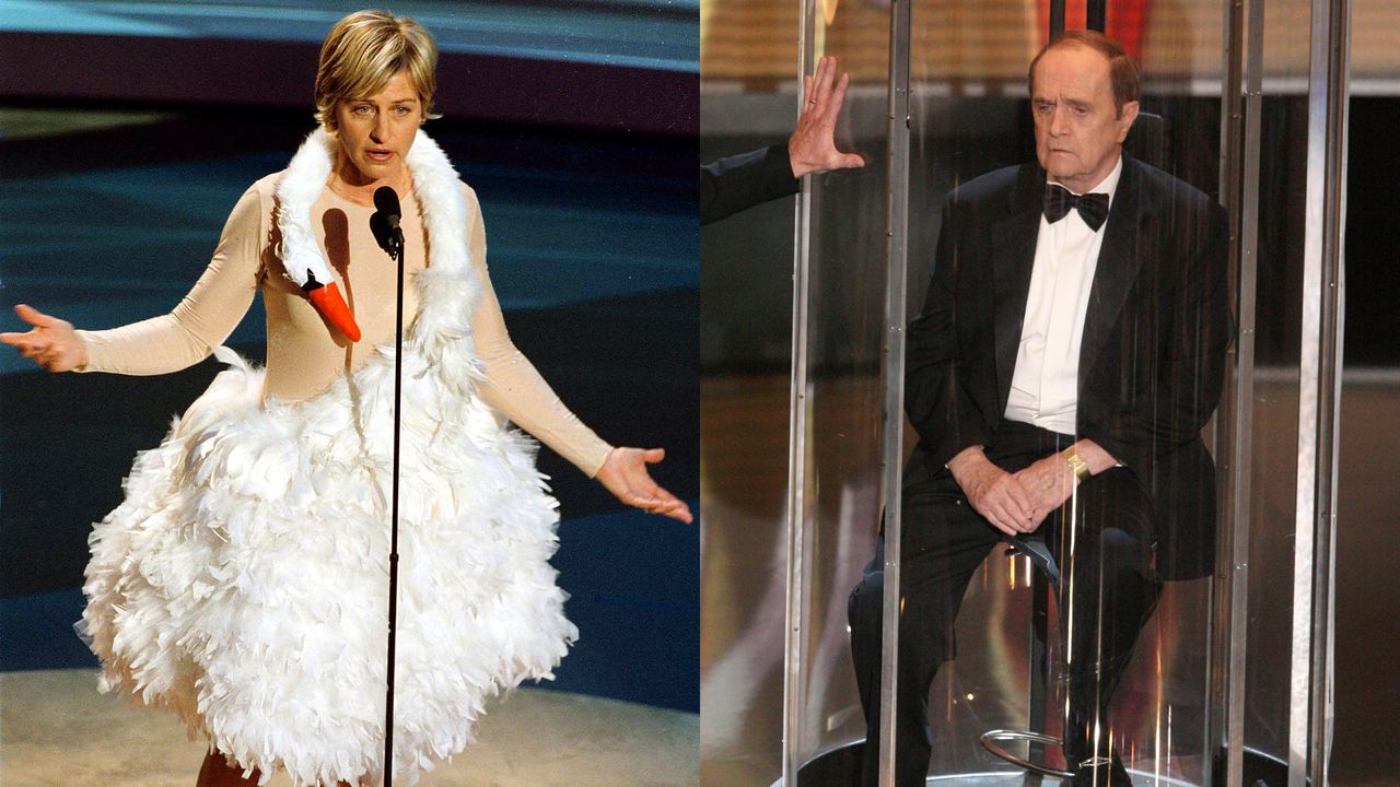 emmys - ellen degeneres, bob newhart