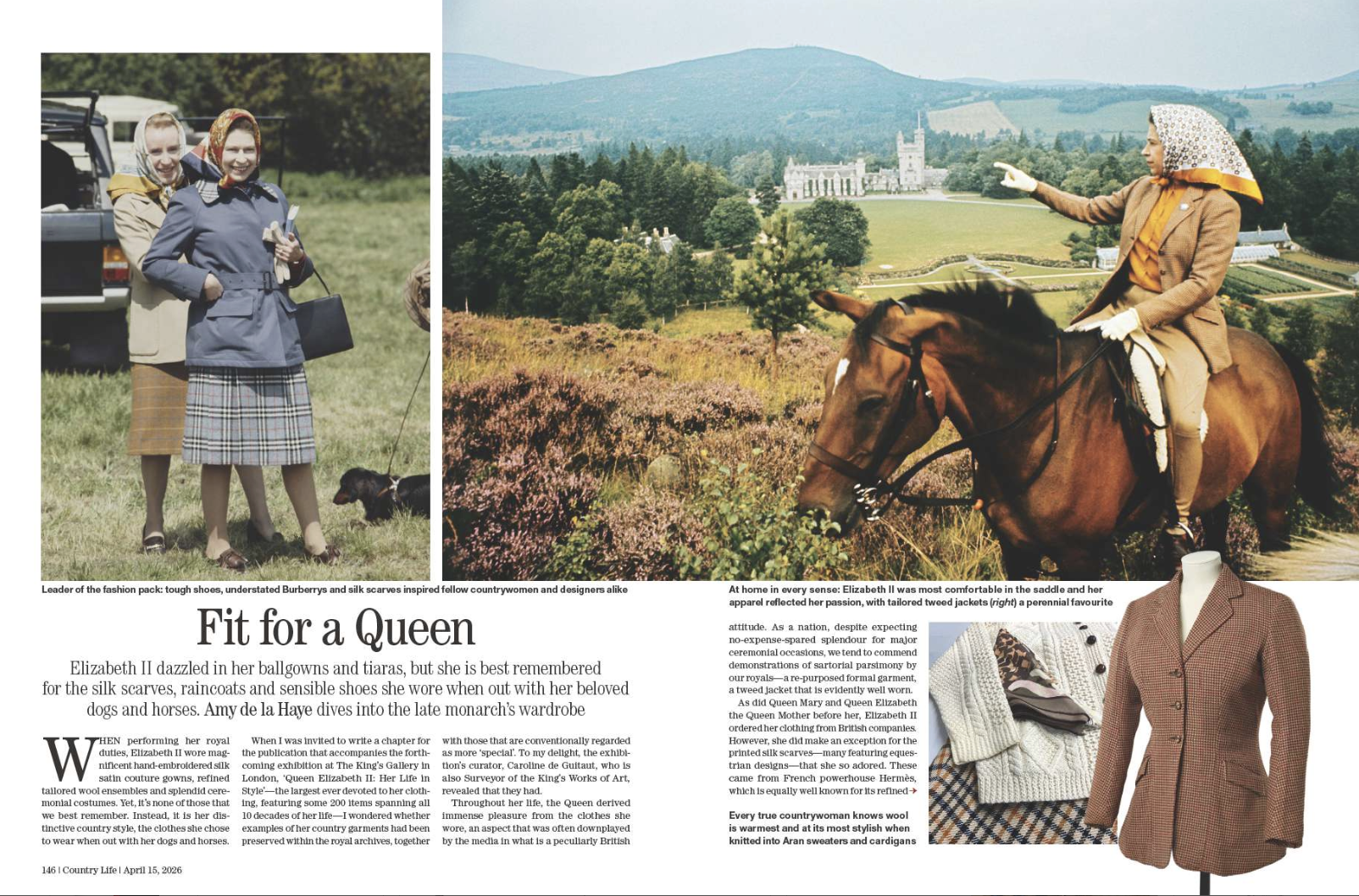 Spreads from Country Life 15 April 2026
