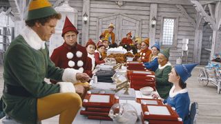 A still from the movie Elf