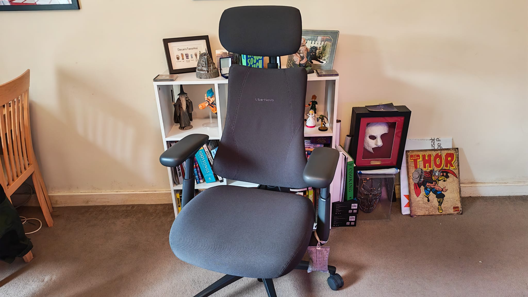 The LiberNovo Omni Pro in a living room setting