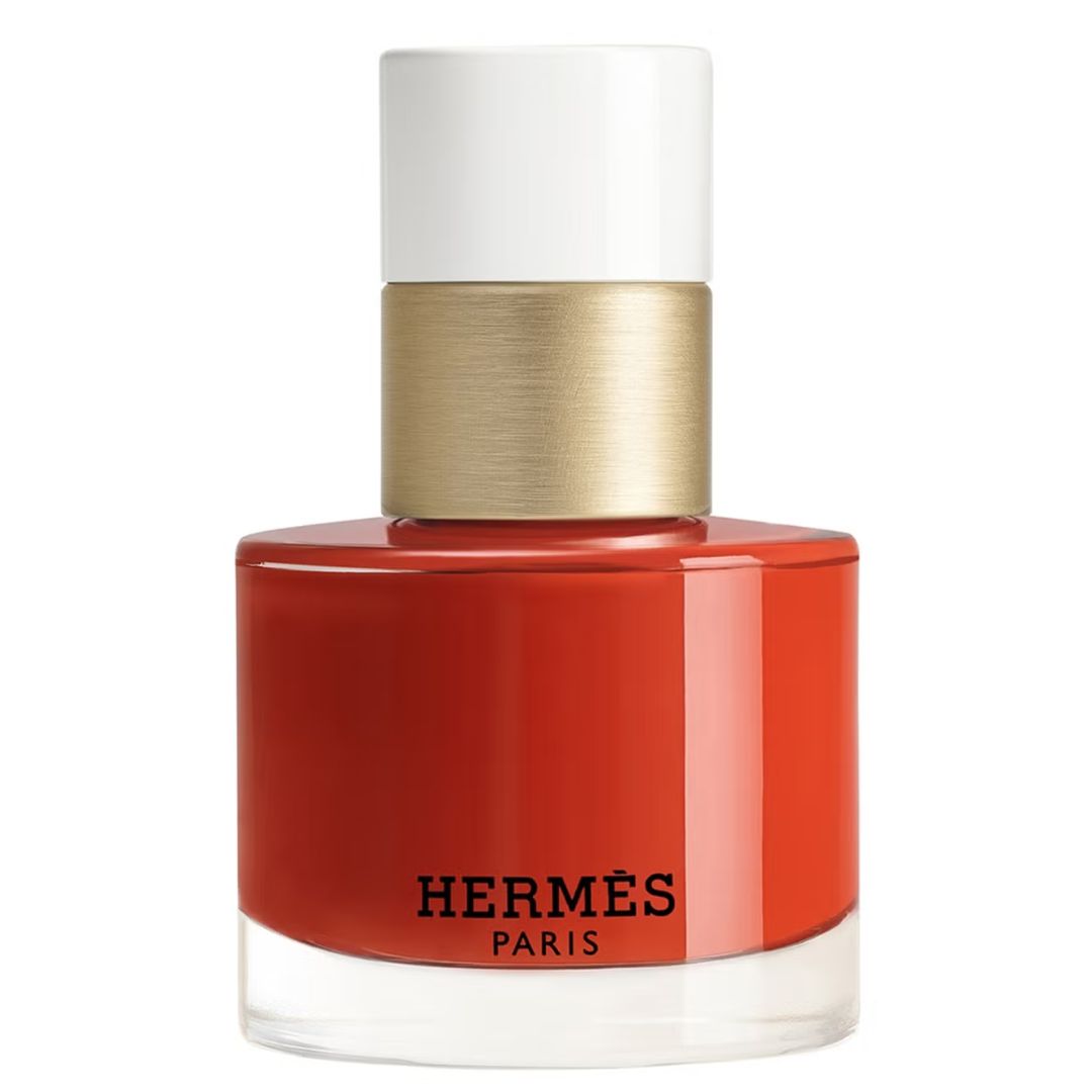 hermes Les Mains Herm&amp;egrave;s Nail Enamel in Orange Br&amp;ucirc;l&amp;eacute;