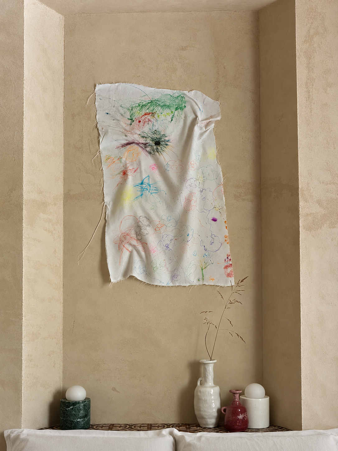 BLIND DRAWINGS by Julius V&amp;aelig;rnes Iversen for OUTSIDERS Image courtesy of Tableau