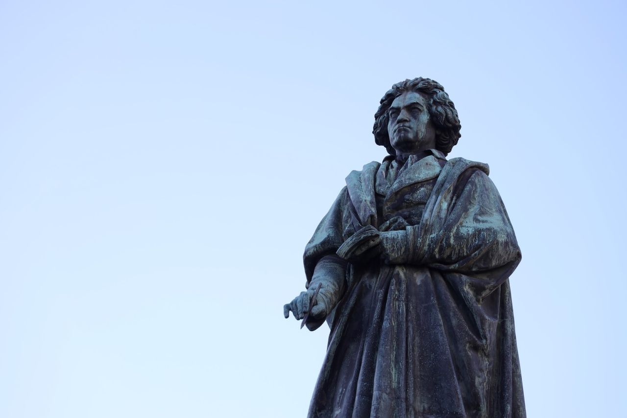 Beethoven statue in Germany